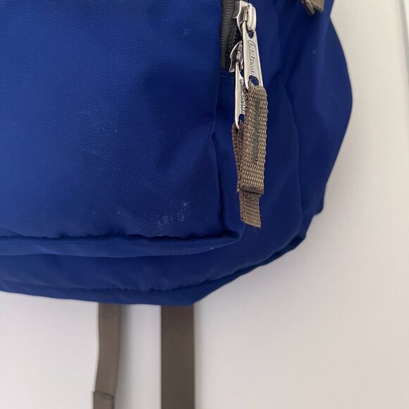 LL Bean Kids Blue School Backpack - Picture 8 of 9